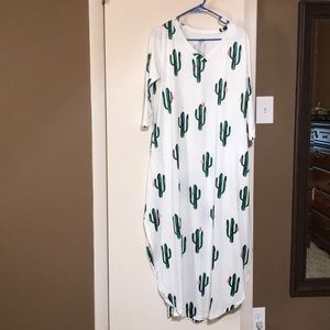 White Cactus dress